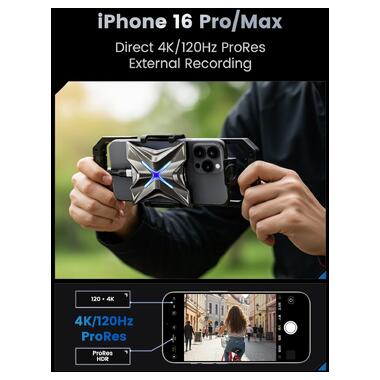 Портативный внешний SSD-накопитель MOVE SPEED Magnetic RX20 PRO 4TB Black фото №3