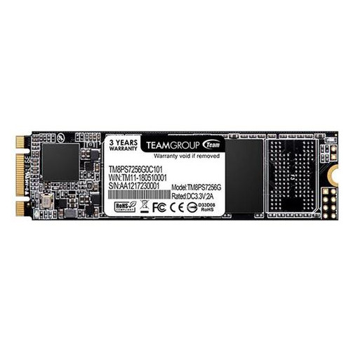 SSD накопитель Team 256GB MS30 M.2 2280 SATAIII TLC (TM8PS7256G0C101)