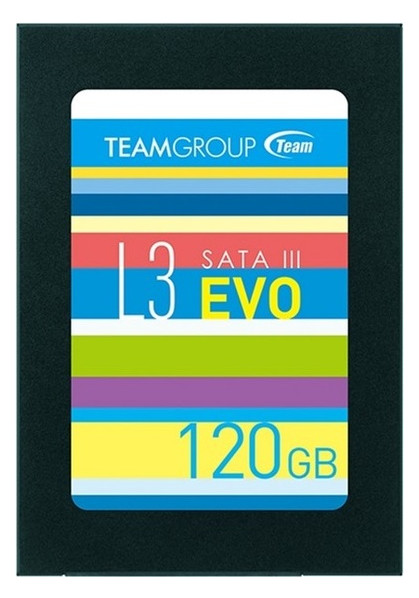 Накопитель SSD 120GB Team L3 EVO 2.5 SATA3III TLC (T253LE120GTC101) фото №1