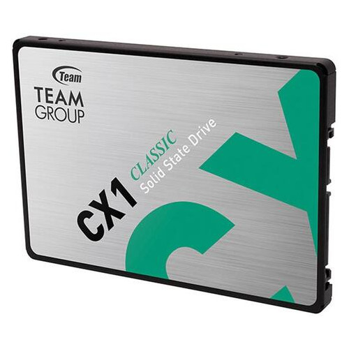 SSD накопичувач 480GB Team CX1 2.5 SATAIII 3D SLC (T253X5480G0C101) фото №2