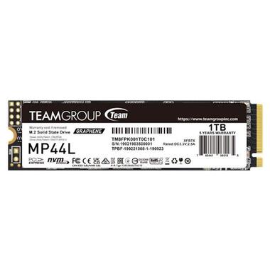 Накопичувач SSD 1TB Team MP44L M.2 2280 PCIe 4.0 x4 3D SLC (TM8FPK001T0C101) фото №1