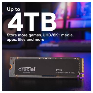 Накопитель SSD M.2 2280 4TB T705 Micron (CT4000T705SSD3) фото №3