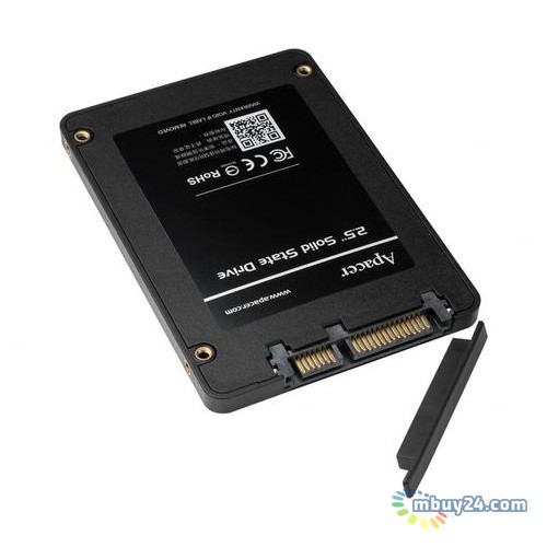 SSD Накопичувач Apacer 120GB 2.5 (AP120GAS340G-1) фото №4