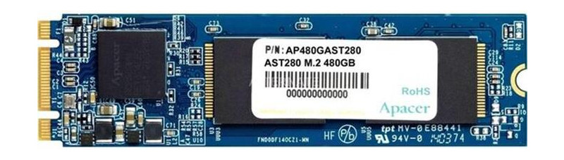 SSD накопичувач 480GB Apacer AST280 M.2 SATAIII TLC (AP480GAST280-1) фото №1