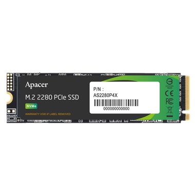 Накопичувач SSD  256GB Apacer AS2280P4X M.2 2280 PCIe 3.0 x4 3D TLC (AP256GAS2280P4X-1) фото №1