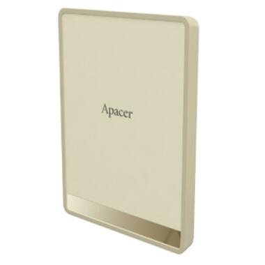 Портативный SSD Apacer AS724 512 GB USB 3.2 Gen.2 Type-C Read/Write 500MB/s Cream (AP512GAS724C-1) фото №3