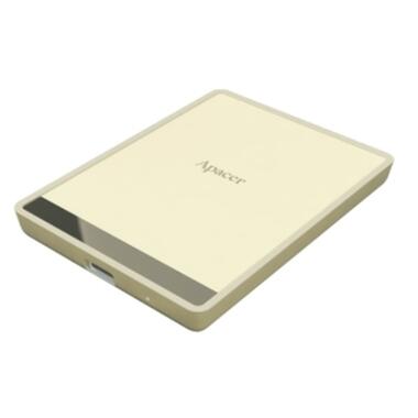 Портативный SSD Apacer AS724 512 GB USB 3.2 Gen.2 Type-C Read/Write 500MB/s Cream (AP512GAS724C-1) фото №4