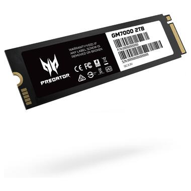 SSD накопичувач Gaming M.2 Acer Predator GM7000 2TB (BL.9BWWR.106) фото №1