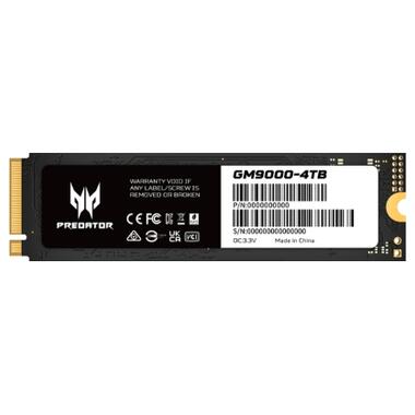 Накопитель SSD M.2 2280 4TB GM9000 Acer Predator (BL.9BWWR.131) фото №6