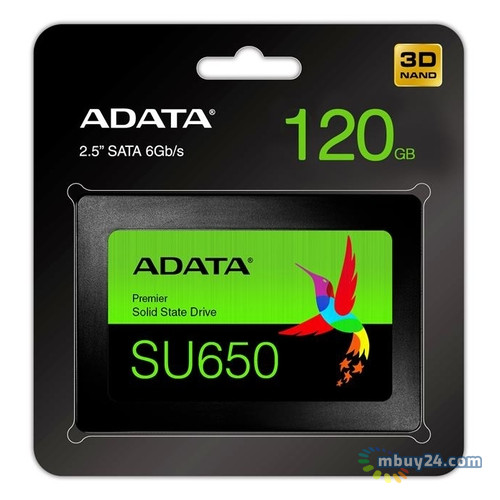 Накопичувач SSD A-Data 2.5 SATA 120Gb Ultimate SU650 (ASU650SS-120GT-R) фото №4