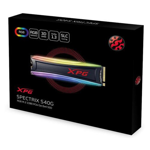 Твердотельний SSD накопитель A-Data 1TB XPG (AS40G-1TT-C) фото №6