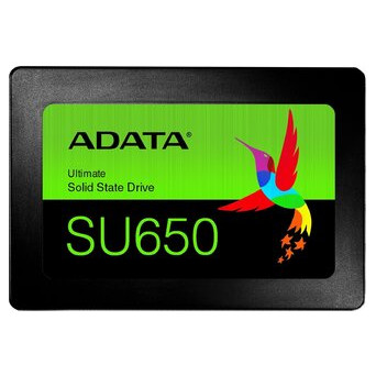 Накопичувач SSD 480GB ADATA Ultimate SU650 2.5 SATAIII 3D TLC (ASU650SS-480GT-R) фото №1