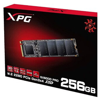 Накопичувач SSD 256GB ADATA XPG SX6000 Pro M.2 2280 PCIe 3.0 x4 3D TLC (ASX6000PNP-256GT-C) фото №5