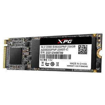 Накопичувач SSD 256GB ADATA XPG SX6000 Pro M.2 2280 PCIe 3.0 x4 3D TLC (ASX6000PNP-256GT-C) фото №3