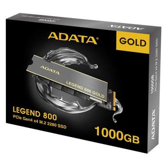 Накопичувач SSD M.2 2280 1TB ADATA (SLEG-800G-1000GCS-S38) фото №7
