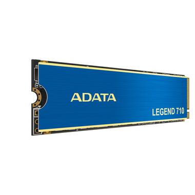 Накопичувач A-DATA LEGEND 710 256GB M.2 2280 PCI Express 3.0x4 3D NAND (ALEG-710-256GCS) фото №2