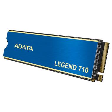 Накопичувач A-DATA LEGEND 710 256GB M.2 2280 PCI Express 3.0x4 3D NAND (ALEG-710-256GCS) фото №3