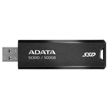Накопичувач SSD USB 3.2 500GB SD610 ADATA (SC610-500G-CBK/RD) фото №1