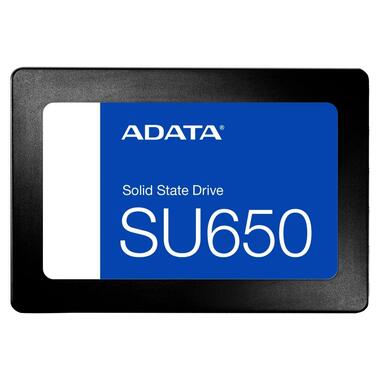 SSD накопичувач ADATA 240GB 2.5 NAND FLASH (ASU650SS-240GT-R) фото №1