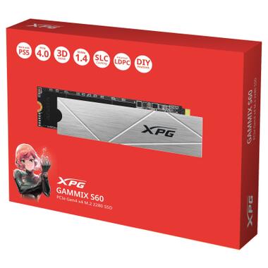 Накопитель SSD M.2 2280 512GB XPG GAMMIX S60 ADATA (AGAMMIXS60-512G-CS) фото №6