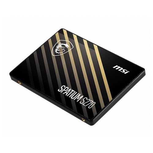 Накопичувач SSD MSI 240GB Spatium S270 2.5 SATAIII 3D TLC (S78-440N070-P83) фото №2