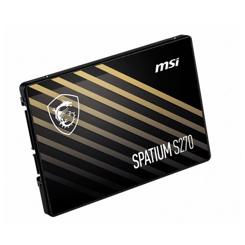Накопичувач SSD MSI 240GB Spatium S270 2.5 SATAIII 3D TLC (S78-440N070-P83) фото №3