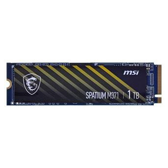 Накопичувач SSD 1TB MSI Spatium M371 M.2 2280 PCIe 4.0 x4 NVMe 3D NAND TLC (S78-440L870-P83) фото №1