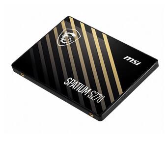 Накопичувач SSD  480GB MSI Spatium S270 2.5 SATAIII 3D TLC (S78-440E350-P83) фото №2