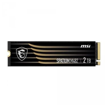 Накопичувач SSD 2TB MSI Spatium M482 M.2 2280 PCIe 4.0 x4 NVMe 3D NAND TLC (S78-440Q730-P83) фото №1