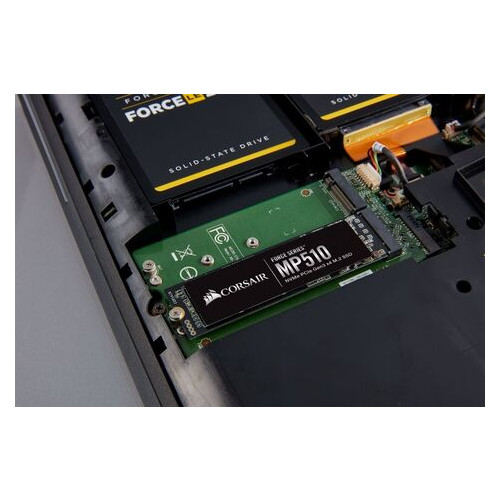 Накопитель SSD Corsair Force Series MP510 240GB NVMe M.2 2280 PCIe 3.0 3D NAND TLC (CSSD-F240GBMP510) (WY36dnd-241479) фото №7
