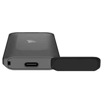 Накопичувач внешний SSD Portable USB 2.0ТB Corsair EX100U Black (CSSD-EX100U2TB) фото №6