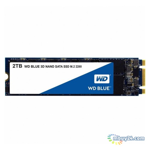 Накопичувач SSD Western Digital SSD Blue 2 TB M.2 (WDS200T2B0B) фото №1