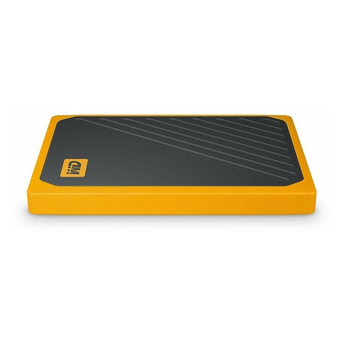 Накопитель SSD Western Digital USB 3.0 Passport Go 500GB Yellow (WDBMCG5000AYT-WESN) фото №2