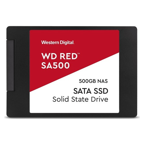 Твердотільні накопичувачі Western Digital Red SA500 SSD 500GB 2.5" SATAIII (WDS500G1R0A) фото №1