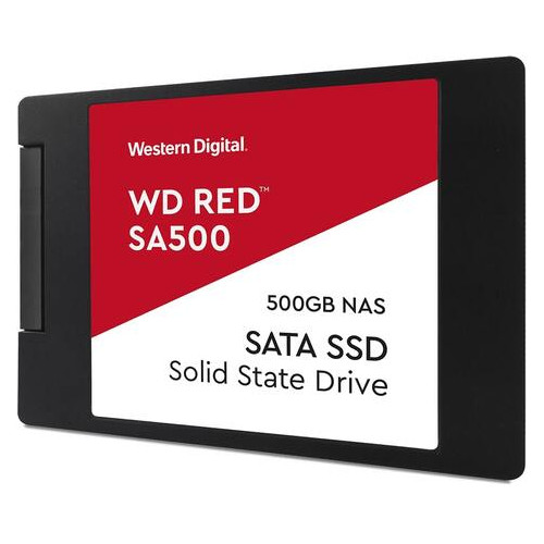 Твердотільні накопичувачі Western Digital Red SA500 SSD 500GB 2.5" SATAIII (WDS500G1R0A) фото №3