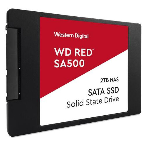 Твердотільні накопичувачі Western Digital Red SA500 SSD 500GB 2.5" SATAIII (WDS500G1R0A) фото №2