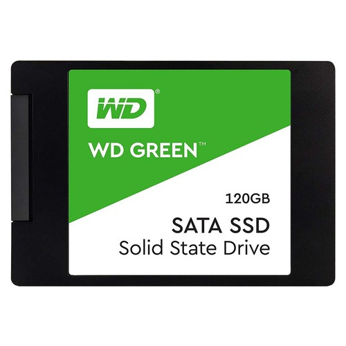 Накопичувач SSD 120GB Western Digital Green 2.5 SATAIII TLC (WDS120G2G0A) фото №1