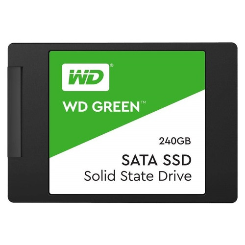 Накопичувач SSD 240GB Western Digital Green 2.5 SATAIII TLC (WDS240G2G0A) фото №1
