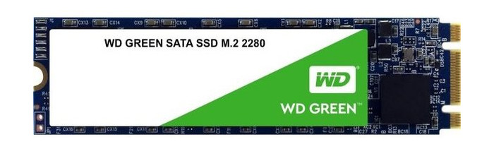 Накопичувач SSD Western Digital Green 2280 480GB WDS480G2G0B фото №1