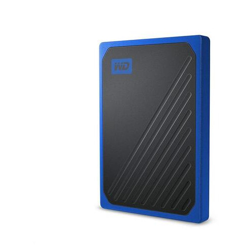 Внешний накопитель SSD Western Digital My Passport Go 1TB WDBMCG0010BBT-WESN Blue фото №2