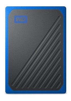 Внешний накопитель SSD Western Digital My Passport Go 1TB WDBMCG0010BBT-WESN Blue фото №1