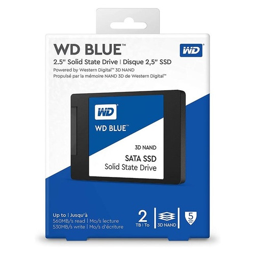 SSD накопичувач 2.5 WD SSD Blue 2 TB (WDS200T2B0A) фото №5