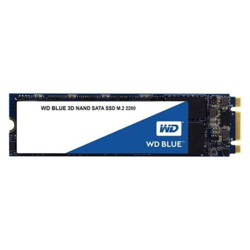 SSD накопитель Western Digital 1TB Blue M.2 2280 SATAIII 3D TLC (WDS100T2B0B) фото №1