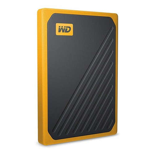 Портативный SSD USB 3.0 WD Passport Go 1TB Yellow (WDBMCG0010BYT-WESN) фото №2