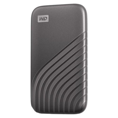 Портативний SSD USB 3.0 WD Passport 500GB R1050/W1000MB/s Space Gray (WDBAGF5000AGY-WESN) фото №4
