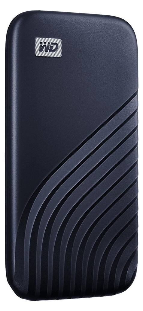 Портативний SSD USB 3.0 WD Passport 2TB R1050/W1000MB/s Midnight Blue (WDBAGF0020BBL-WESN) фото №2