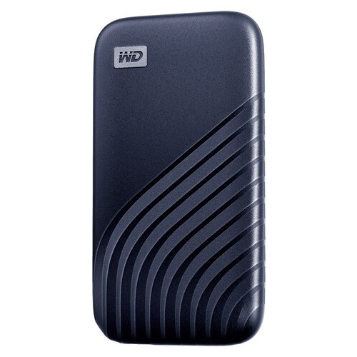 Портативний SSD USB 3.0 WD Passport 2TB R1050/W1000MB/s Midnight Blue (WDBAGF0020BBL-WESN) фото №1