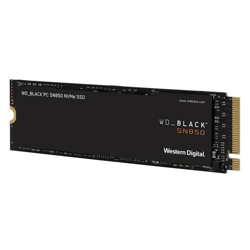 Твердотільний накопичувач SSD WD M.2 NVMe PCIe 4.0 4x 500GB SN850 Black 2280 (WDS500G1X0E) фото №3