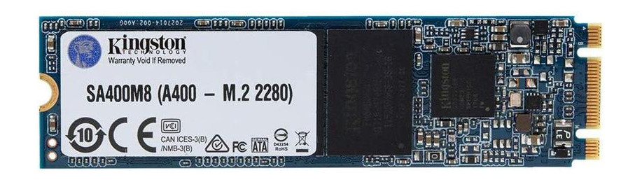 Накопичувач SSD 240GB Kingston A400 M.2 2280 SATAIII TLC (SA400M8/240G) фото №2