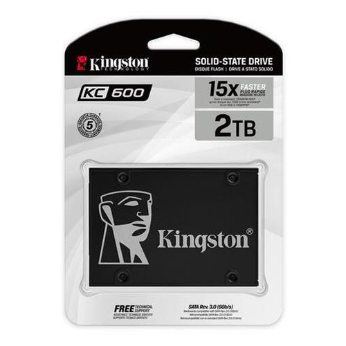 Накопичувач SSD 2.5 2TB Kingston (SKC600/2048G) фото №3